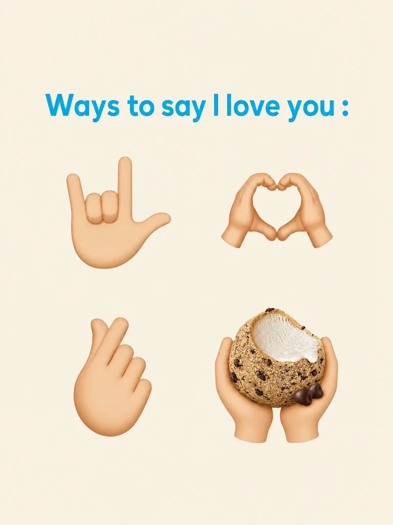 Postbae example post about ways to say I love you